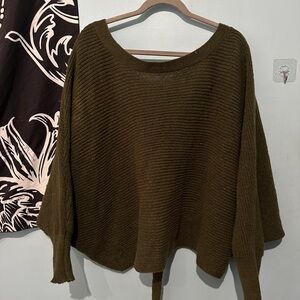 Olive Green Women's Sweater